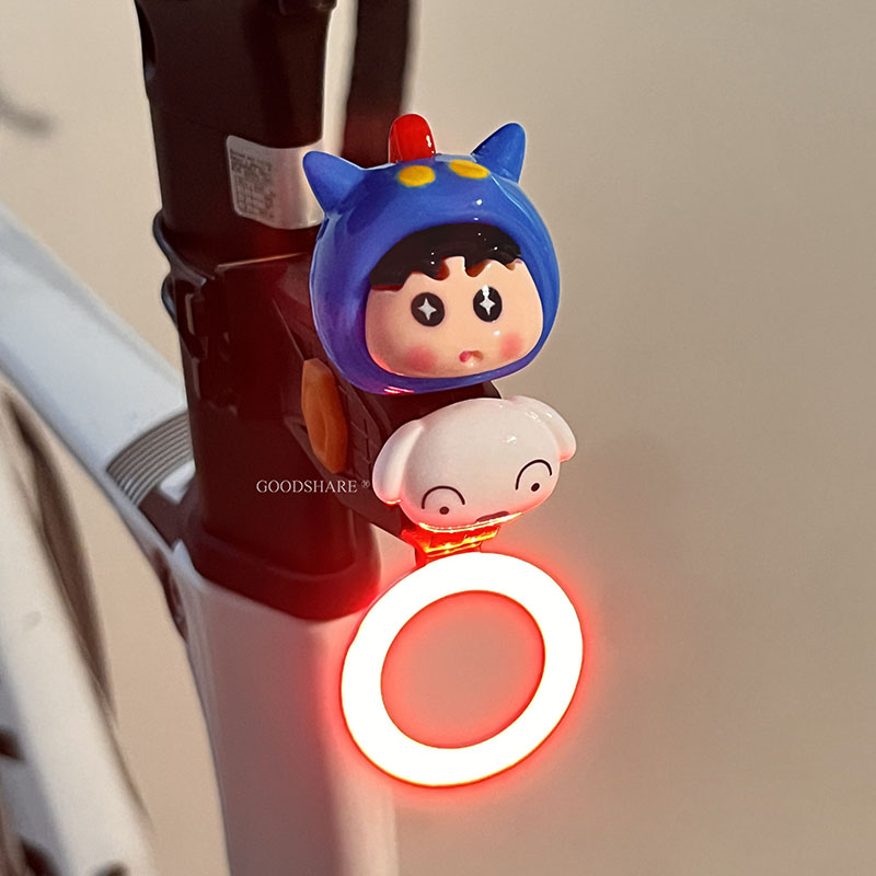 Mountain Biking Japan - Kawaii Shin-chan Bike Rear Light COB