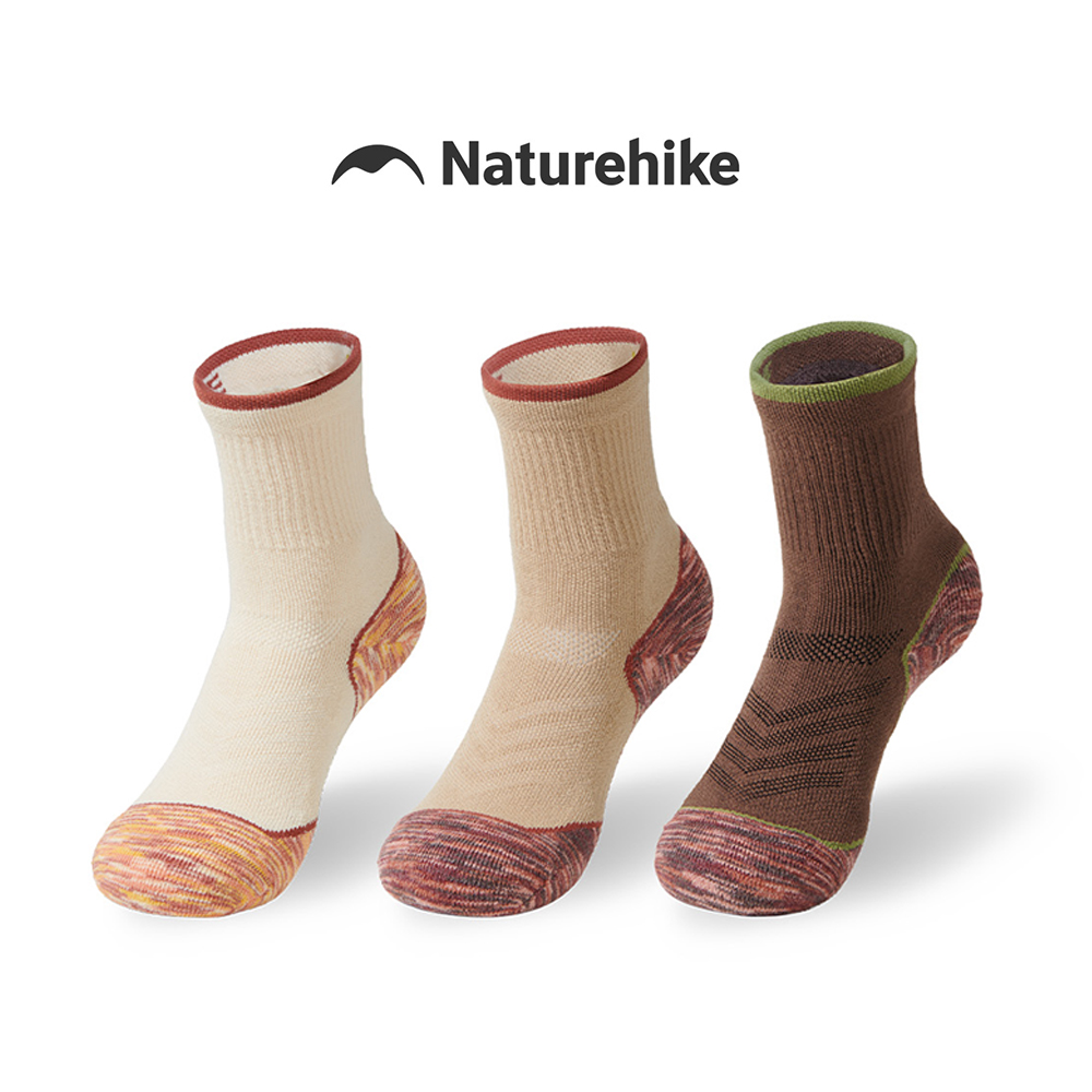 Men'S Mountain Biking Shoes - Naturehike Socks Sports Hygroscopic Quick-drying Wool