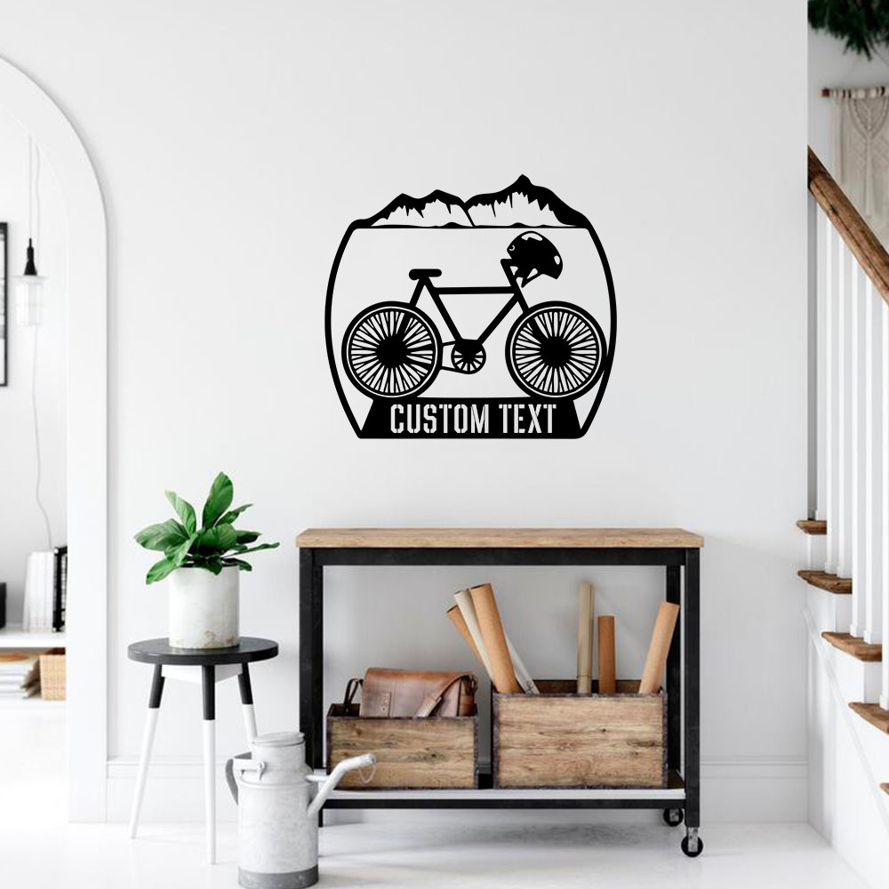 Mountain Biking Cartoon - 1PC NEW Mountain Bike Customized Text