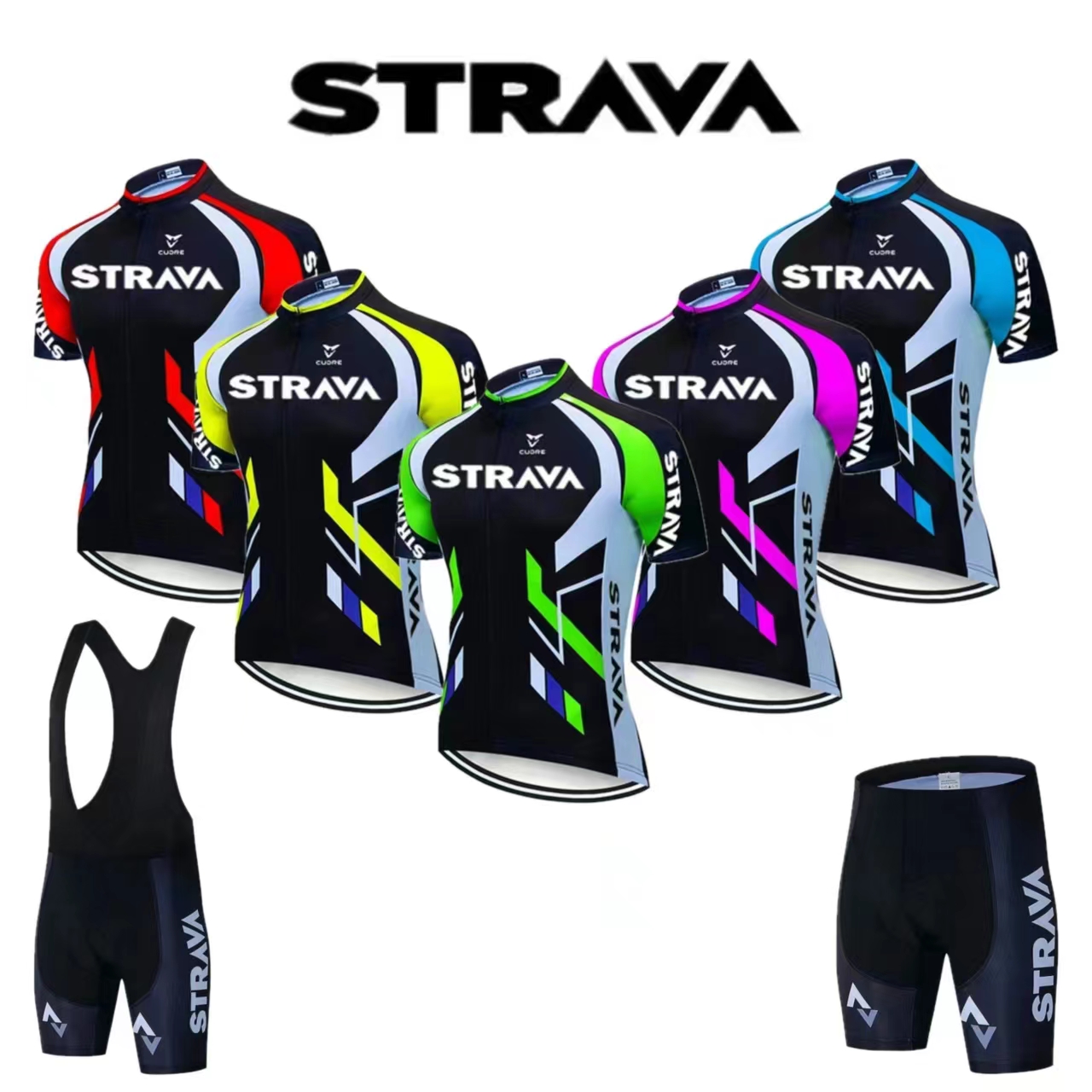 Strava Bike Jersey Set Summer  - đánh giá và giá Mountain Biking Overalls