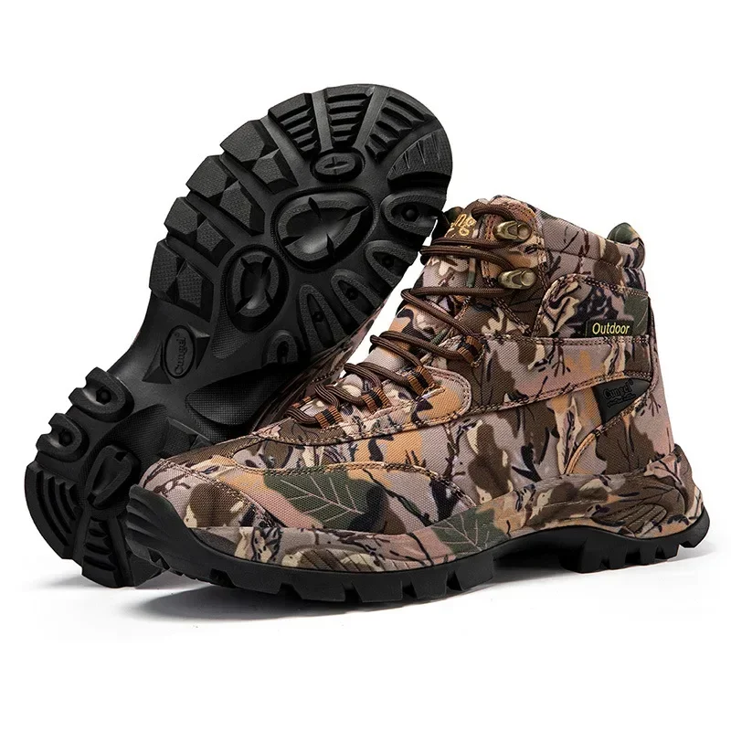 Men's High Top Camouflage Hunt - đánh giá và giá Men'S Mountain Biking Shoes
