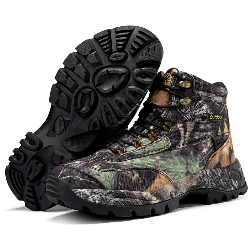 Men's High Top Camouflage Hunt - đánh giá và giá Men'S Mountain Biking Shoes