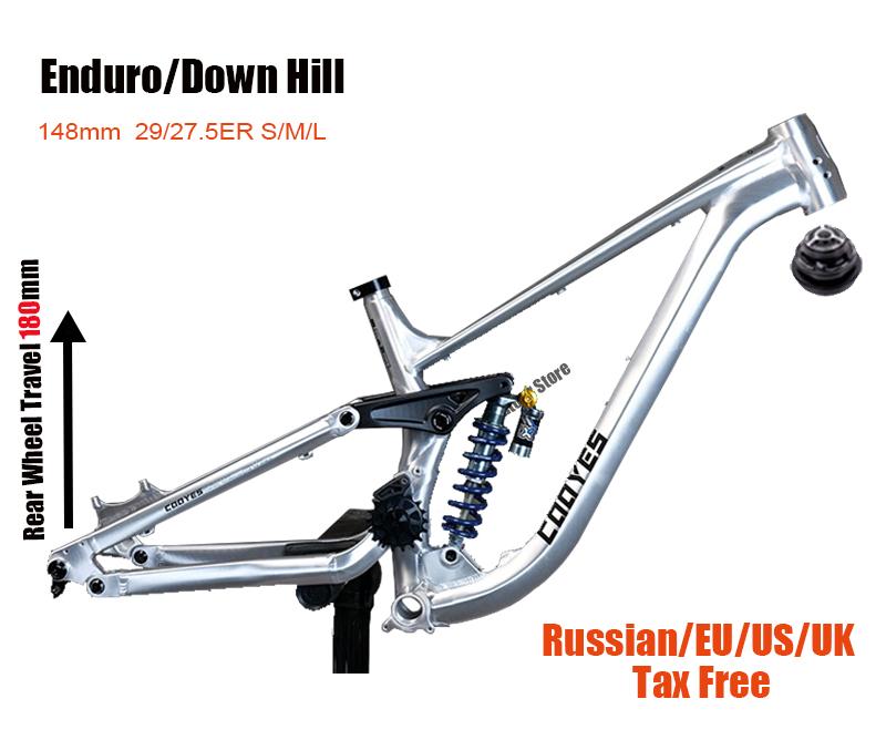 Full Suspension Frame FR/DH/AM - đánh giá và giá Mountain Biking Overalls