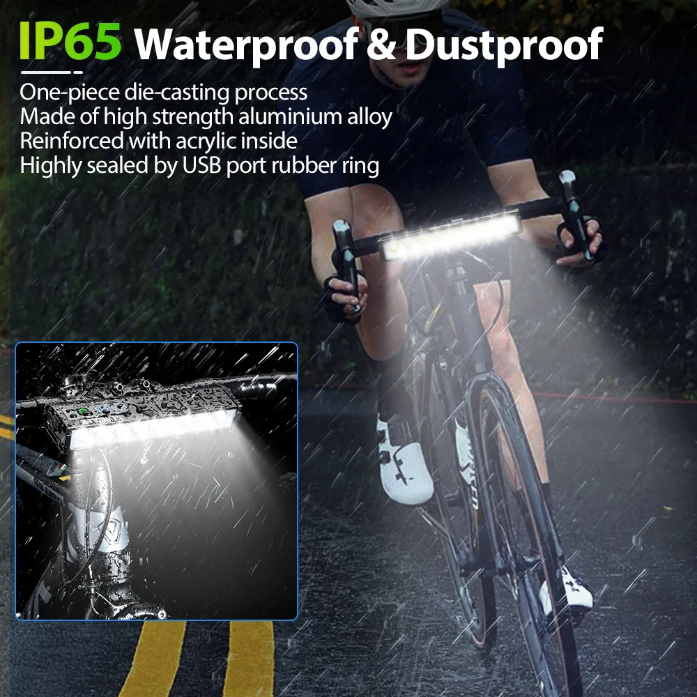 10000mAh Bicycle Light 17 LED  - đánh giá và giá Mountain Biking Backpack