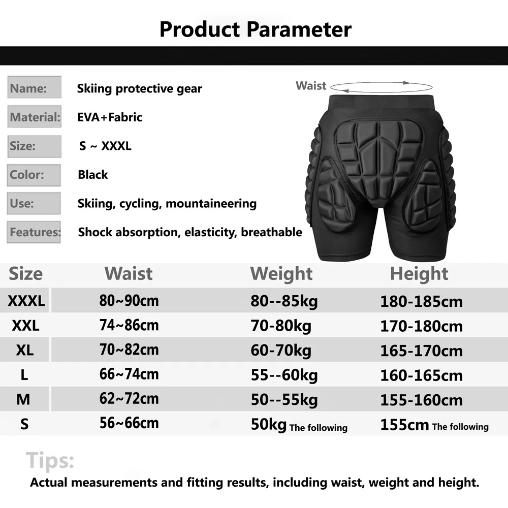 New Ski Shorts Skating Hip Pro - đánh giá và giá Mountain Biking Elbow Pads