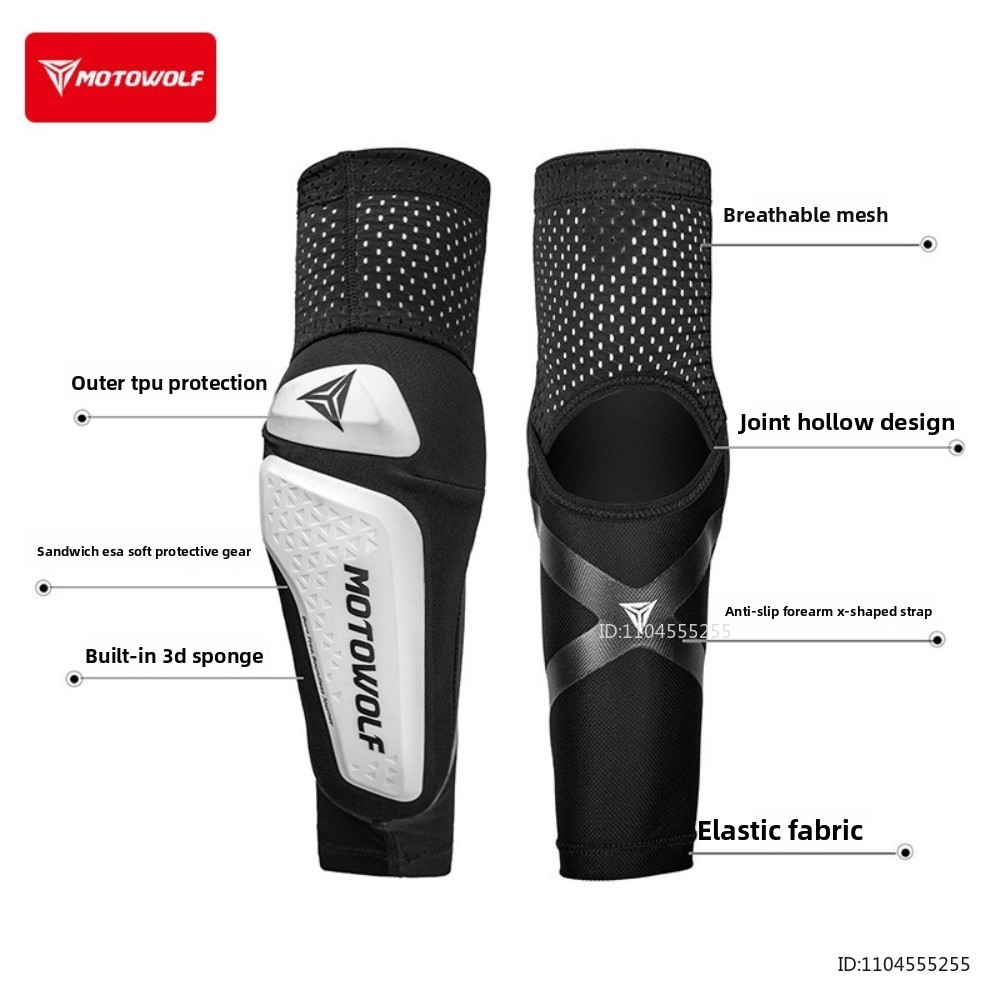 Motorcycle Elbow Pads Elastic  - đánh giá và giá Mountain Biking Elbow Pads