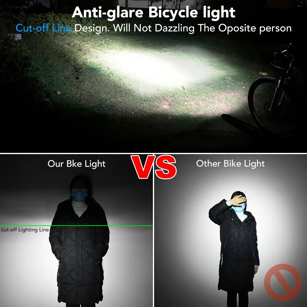 NEWBOLER Bicycle Light Front 8 - đánh giá và giá Mountain Biking Backpack