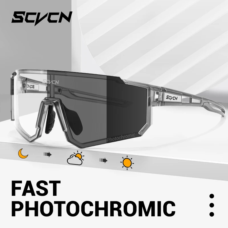SCVCN New Outdoor Photochromic - đánh giá và giá Mountain Biking Goggles