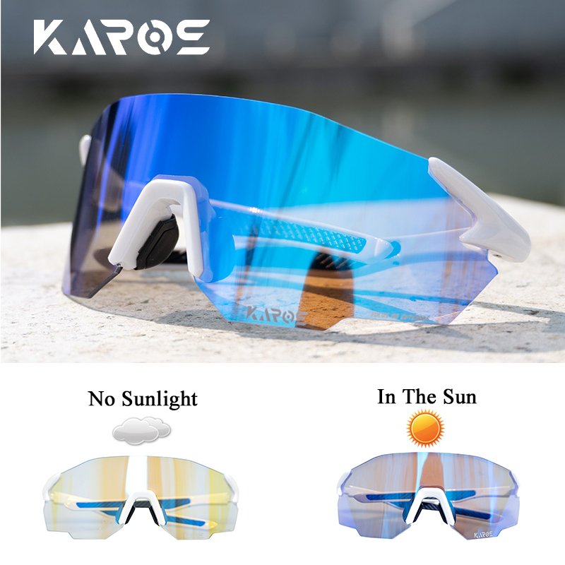KAROS Photochromic Cycling Gla - đánh giá và giá Mountain Biking Goggles