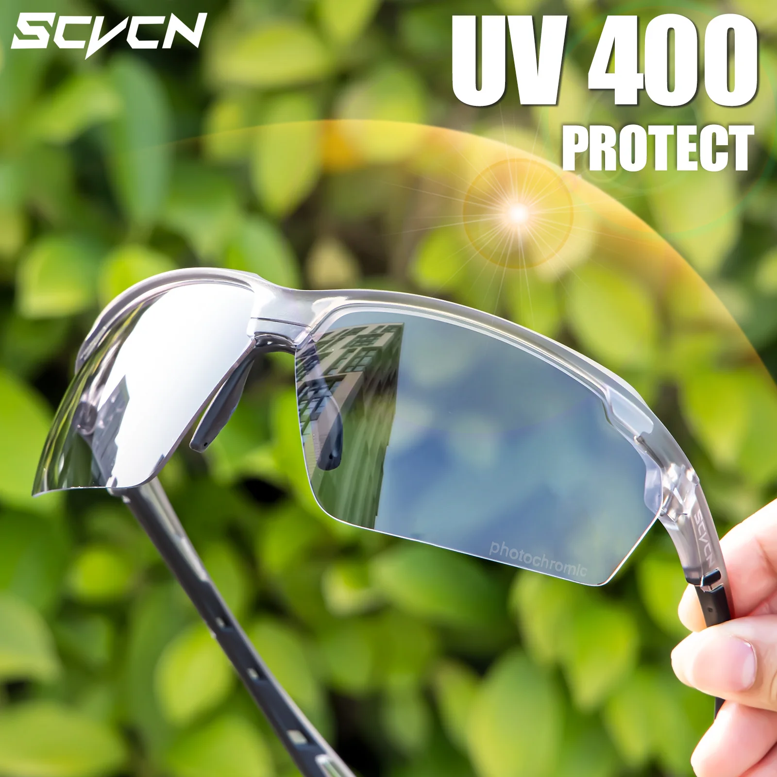 SCVCN Photochromic Cycling Sun - đánh giá và giá Mountain Biking Goggles